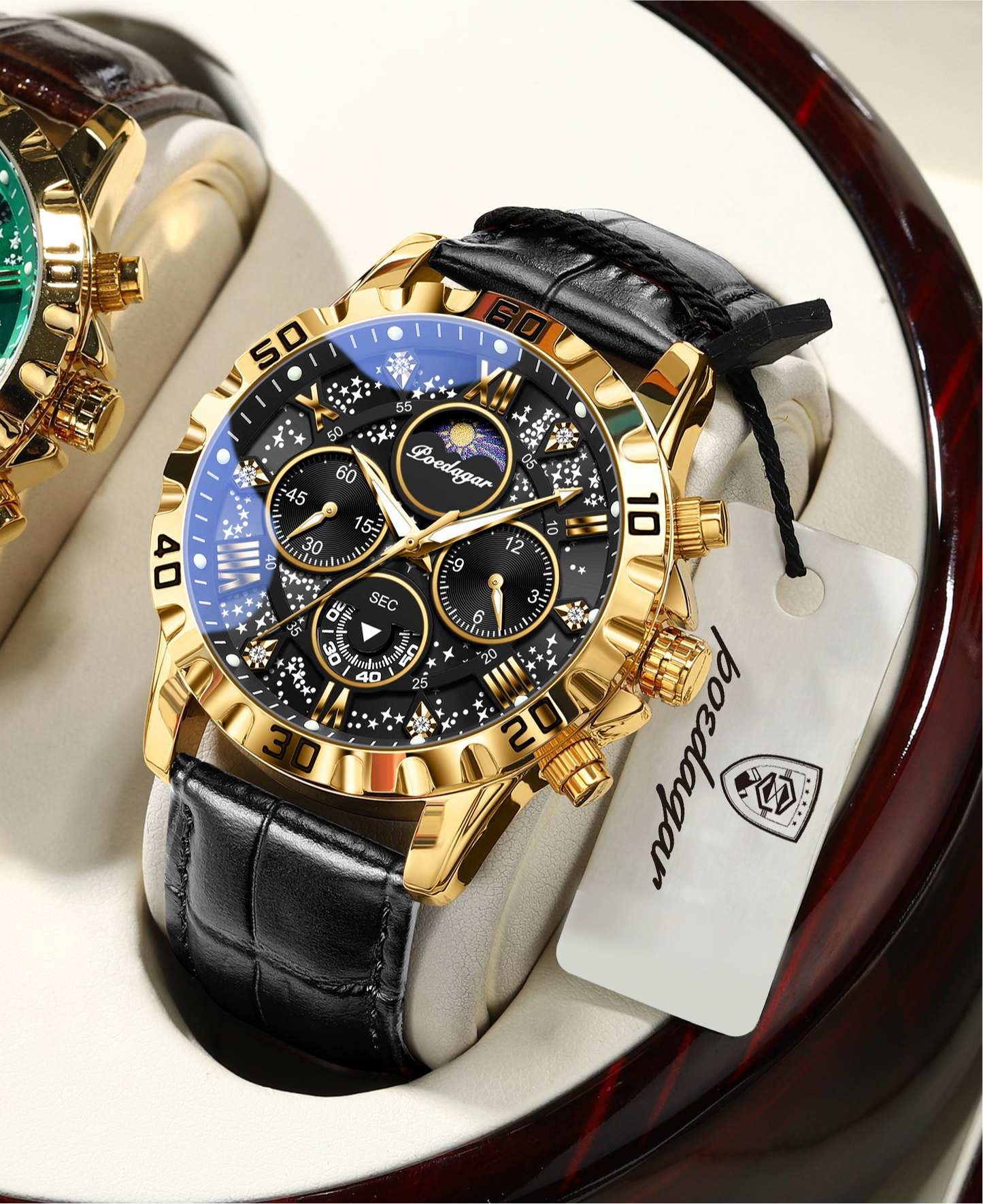 Poedagar Chrono 973 Leather