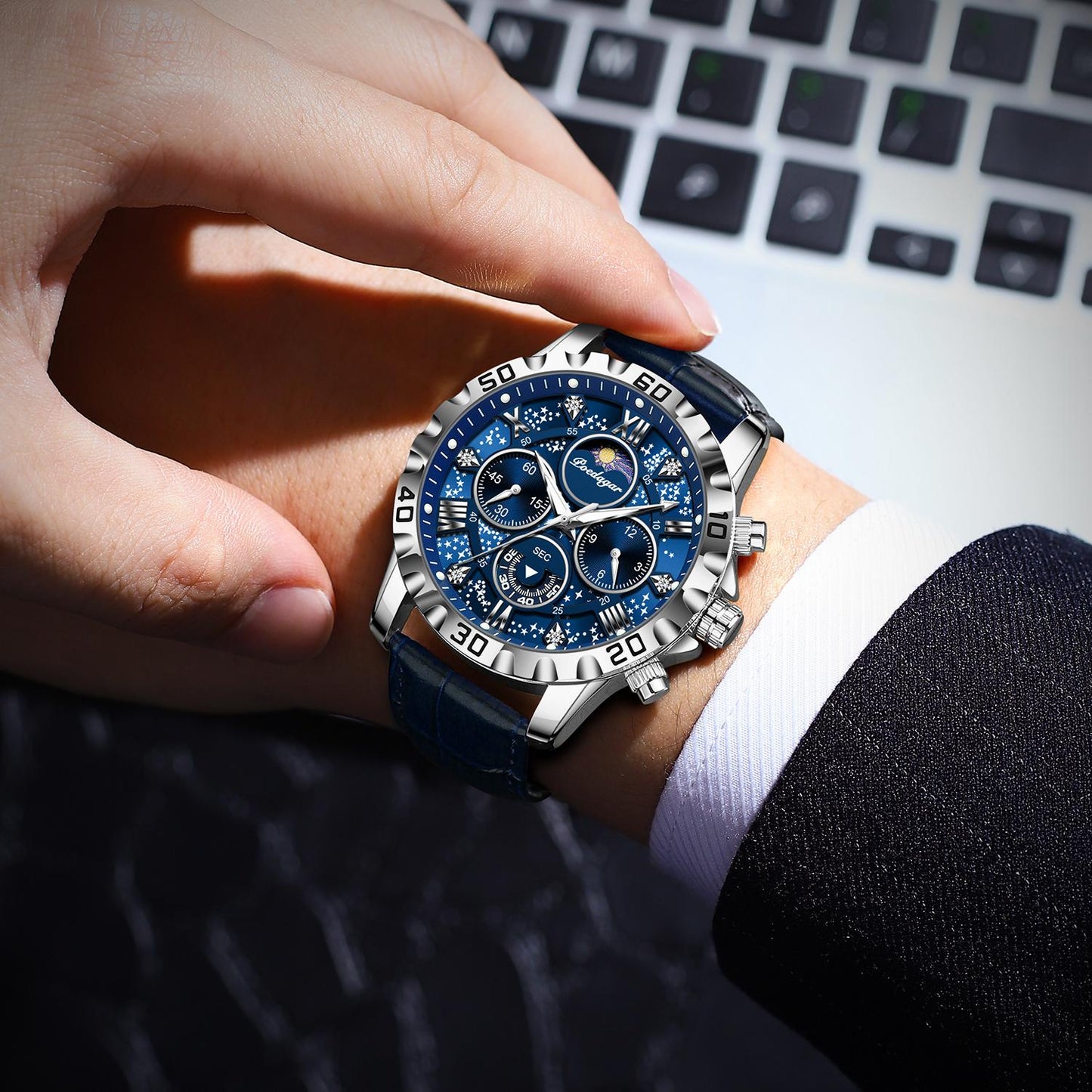 Poedagar Chrono 973 Leather