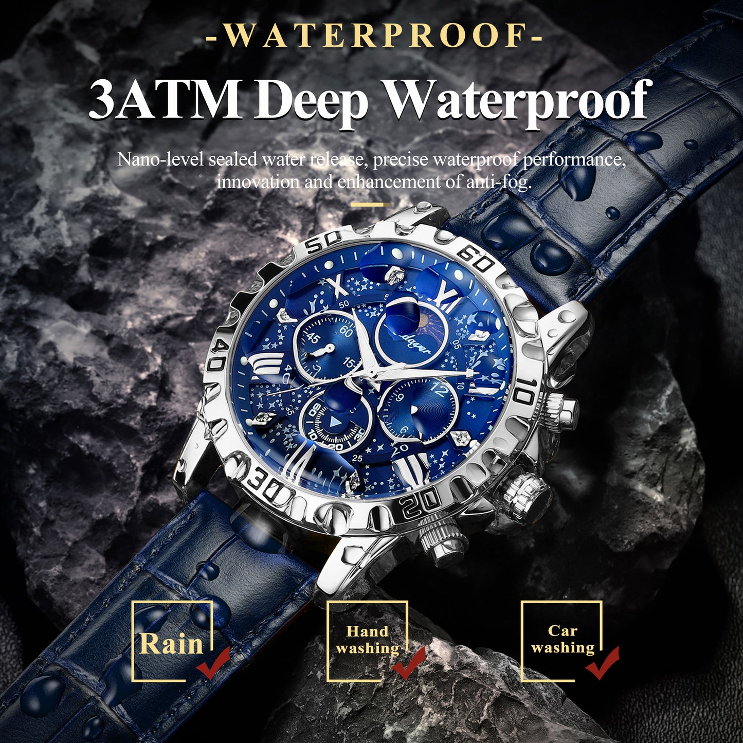 Poedagar Chrono 973 Leather