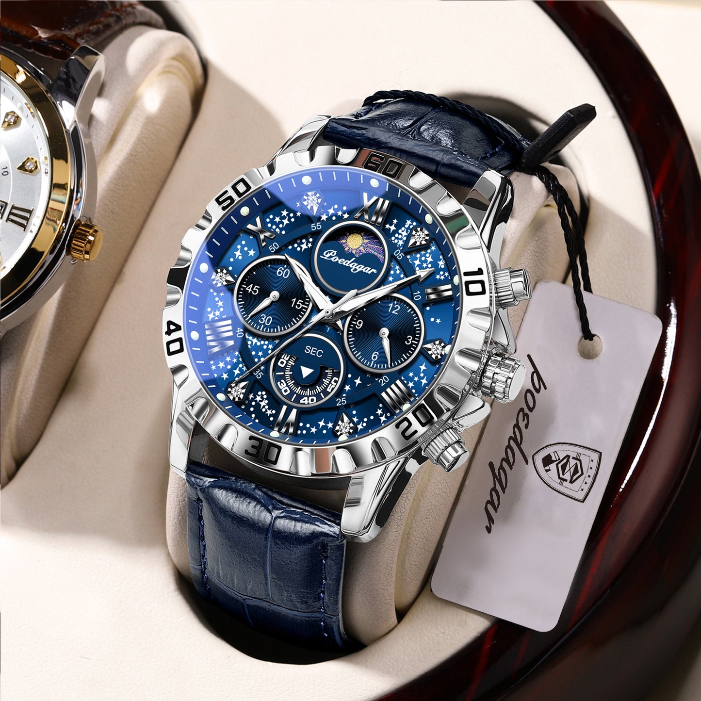 Poedagar Chrono 973 Leather