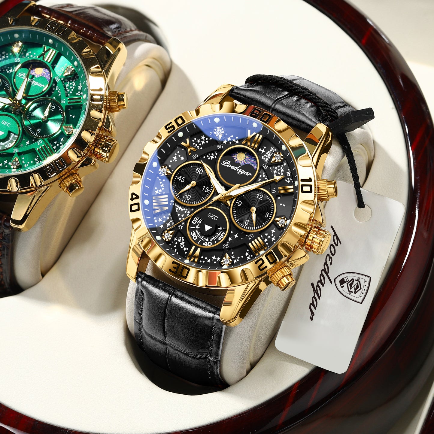 Poedagar Chrono 973 Leather
