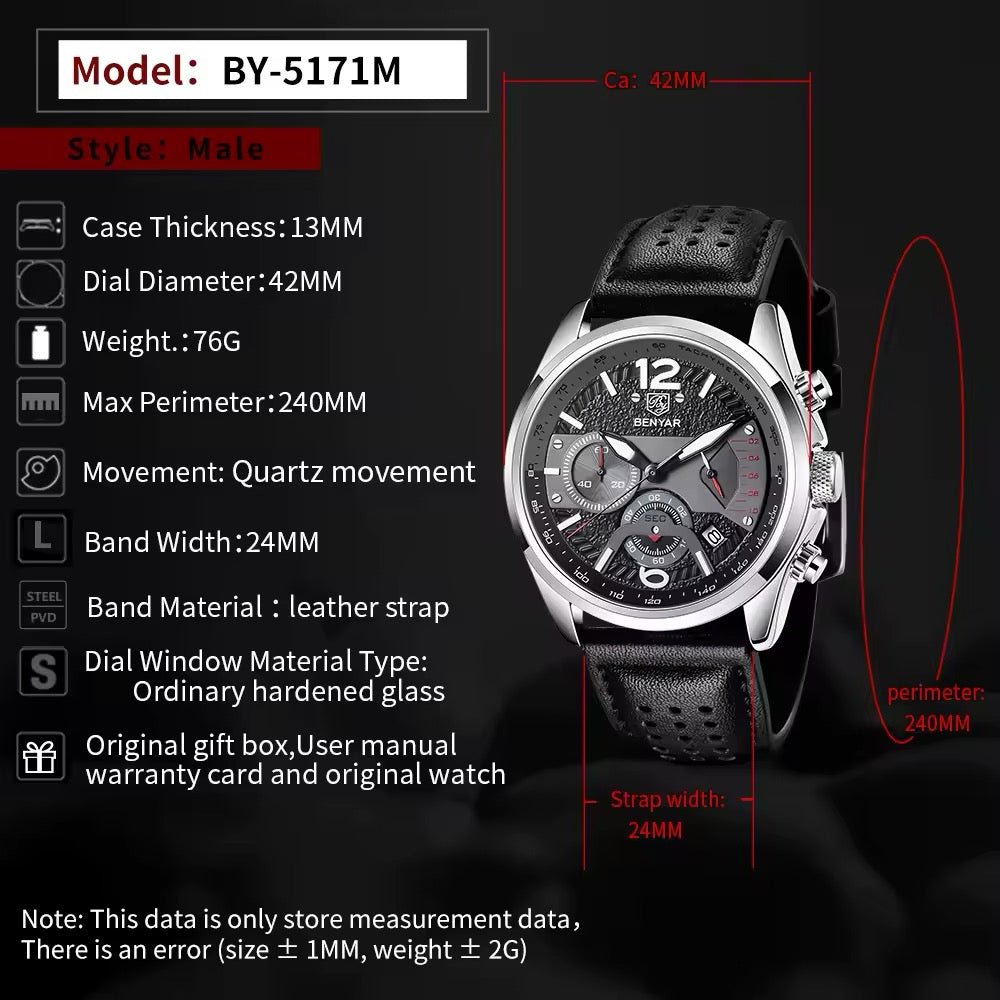 Benyar Quartz 5171 Leather