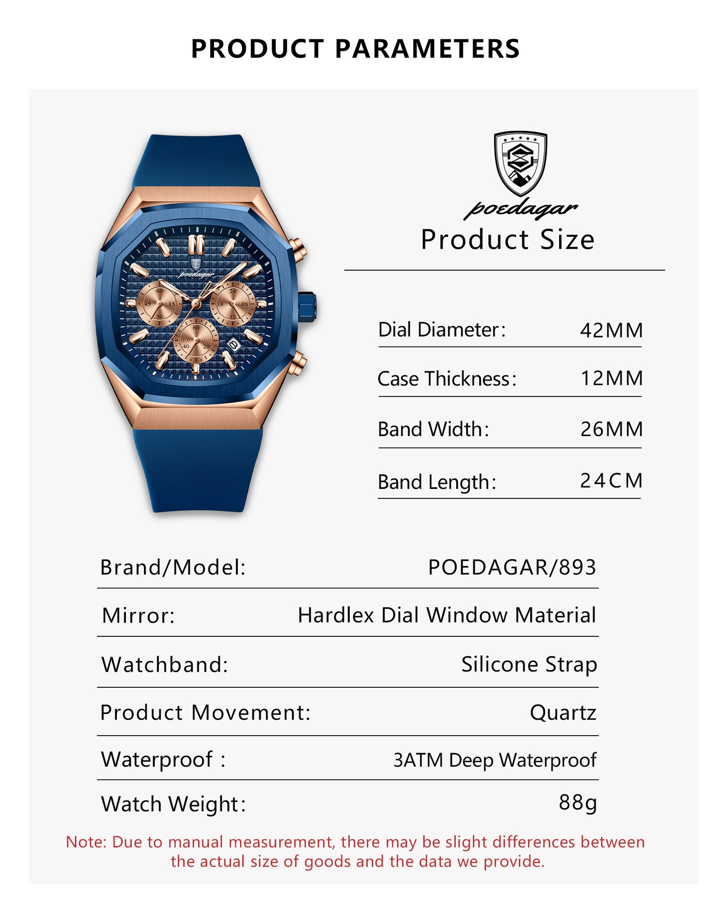 Poedagar Chrono 893