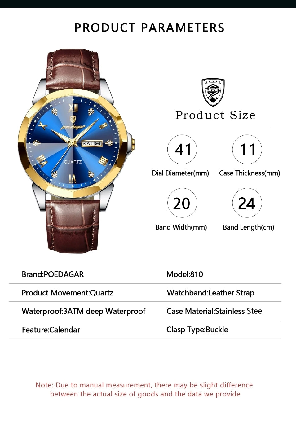 Poedagar 810 Leather