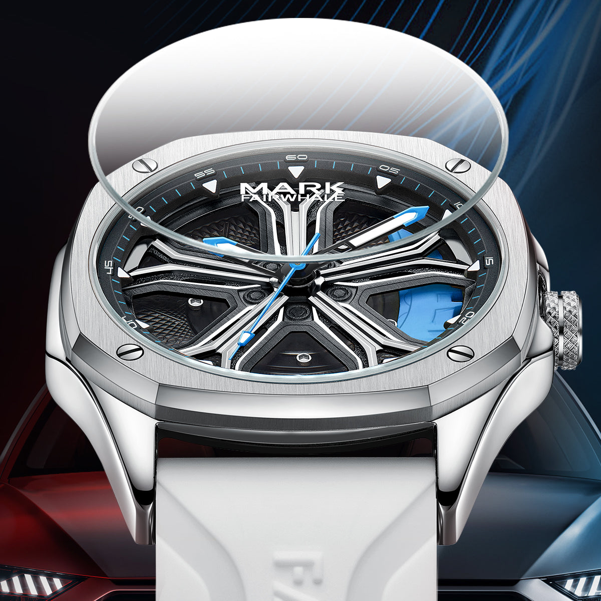 FairWhale Leather Chrono 5060