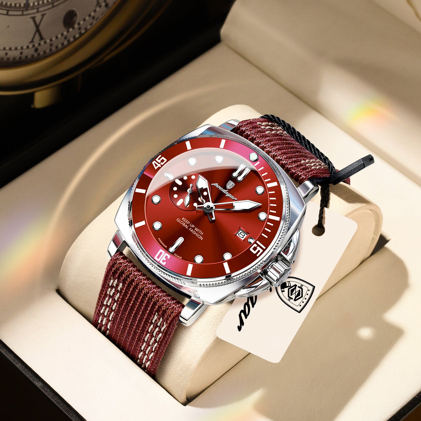 Poedagar Chrono Leather 873