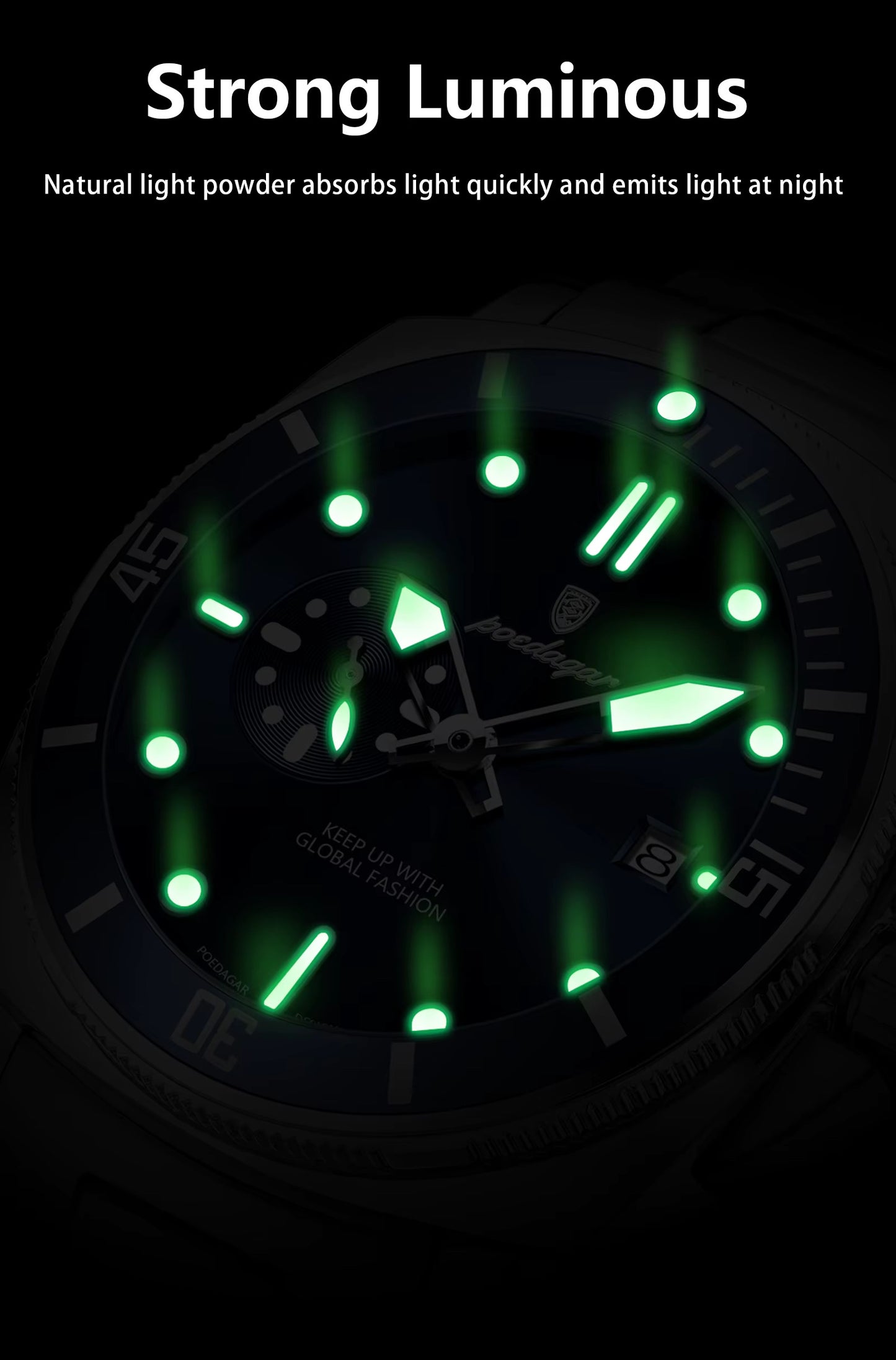 Poedagar Chrono Leather 873