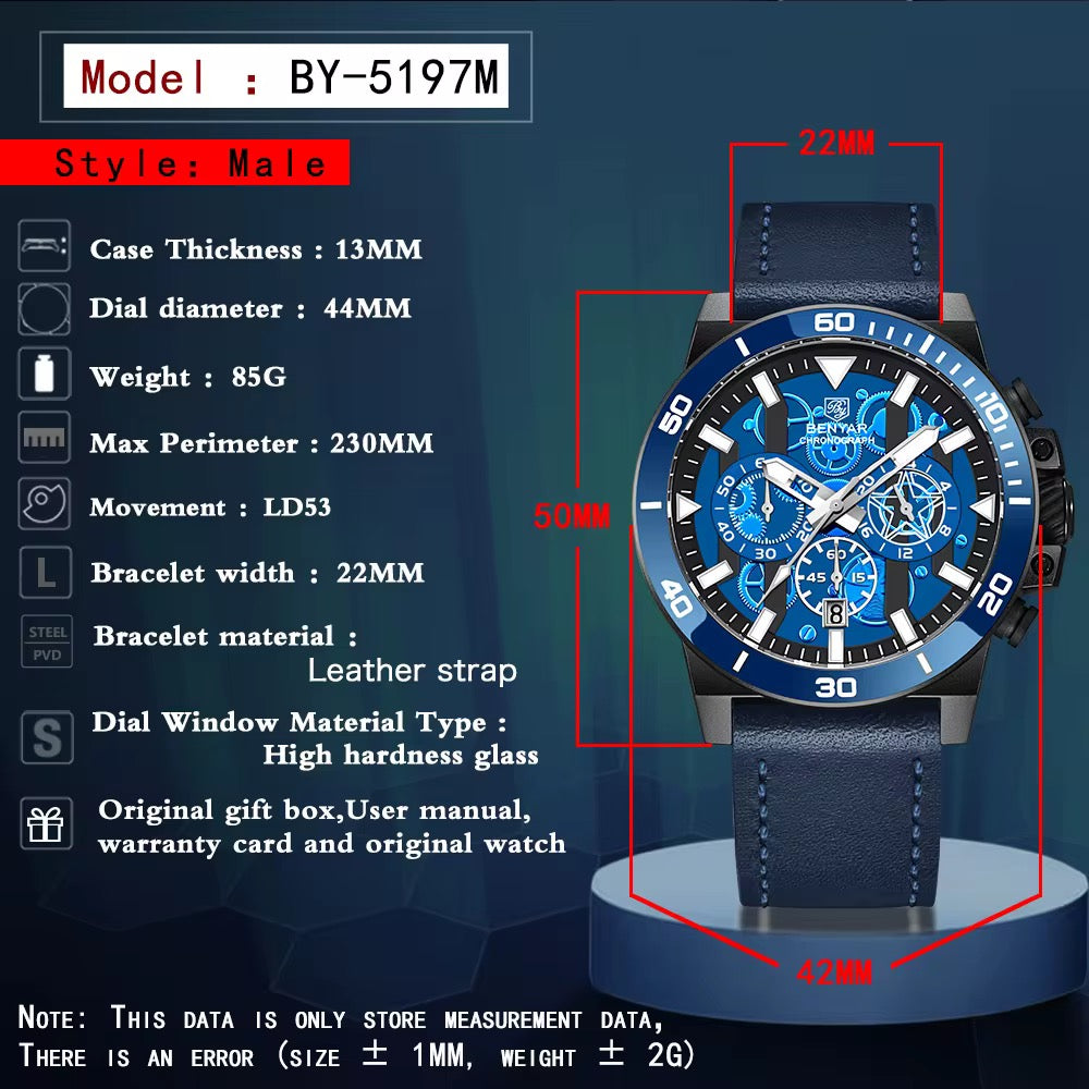 Benyar Quartz 5197 leather