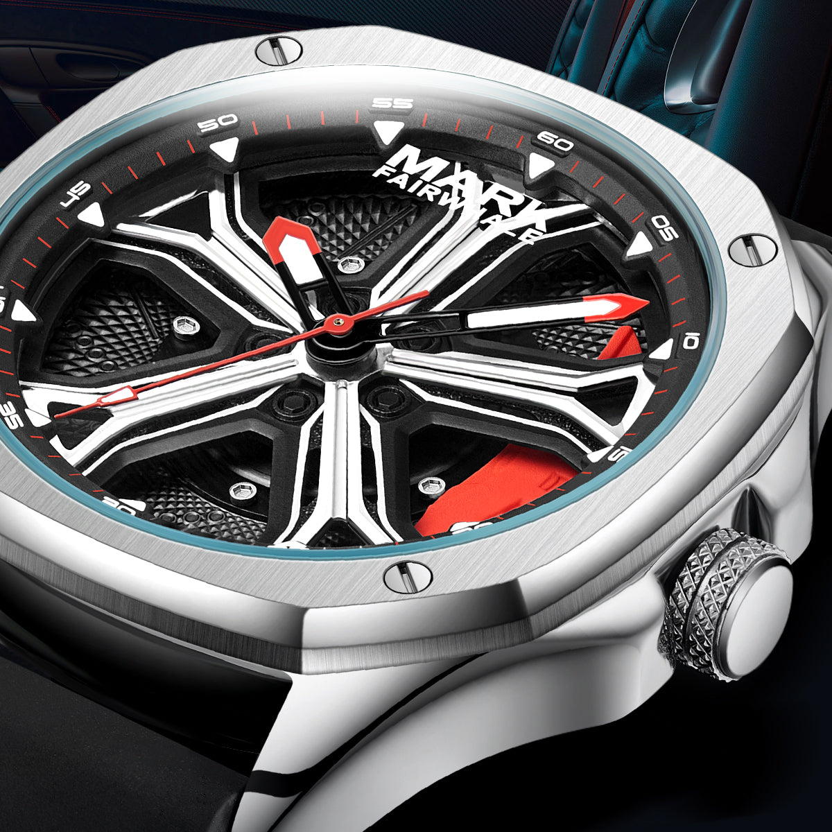 FairWhale Leather Chrono 5060