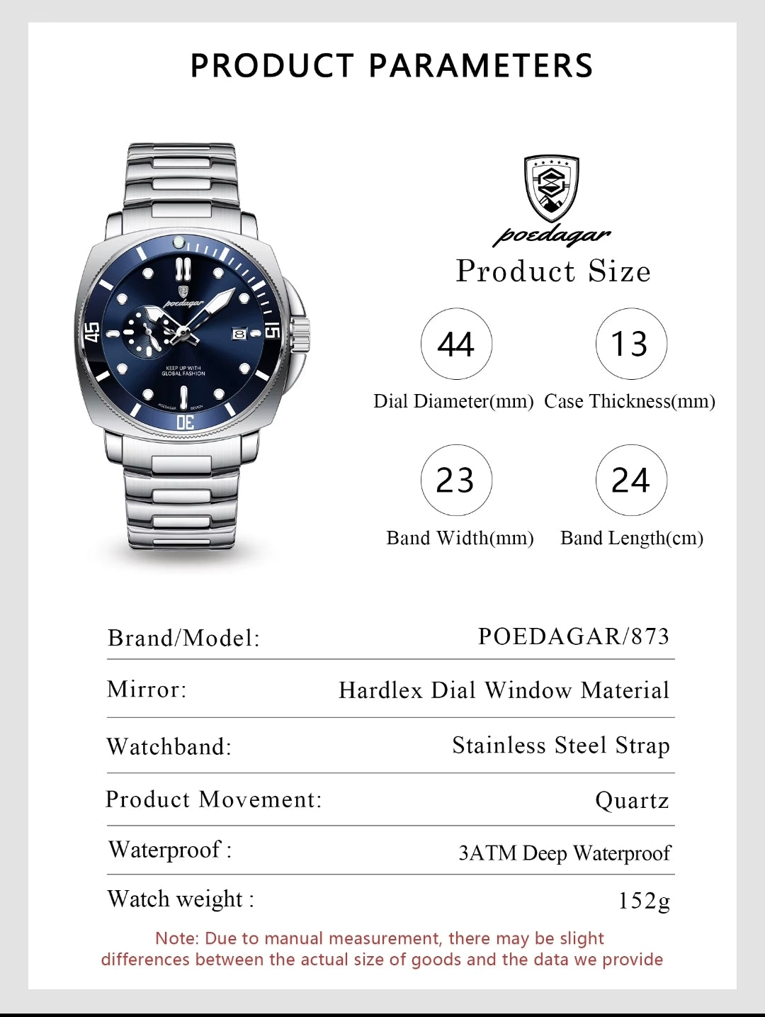 Poedagar Chrono 873