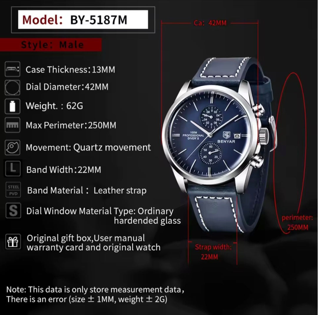 Benyar Quartz Leather 5187