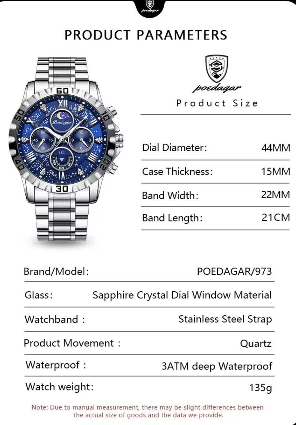 Poedagar Chrono 973