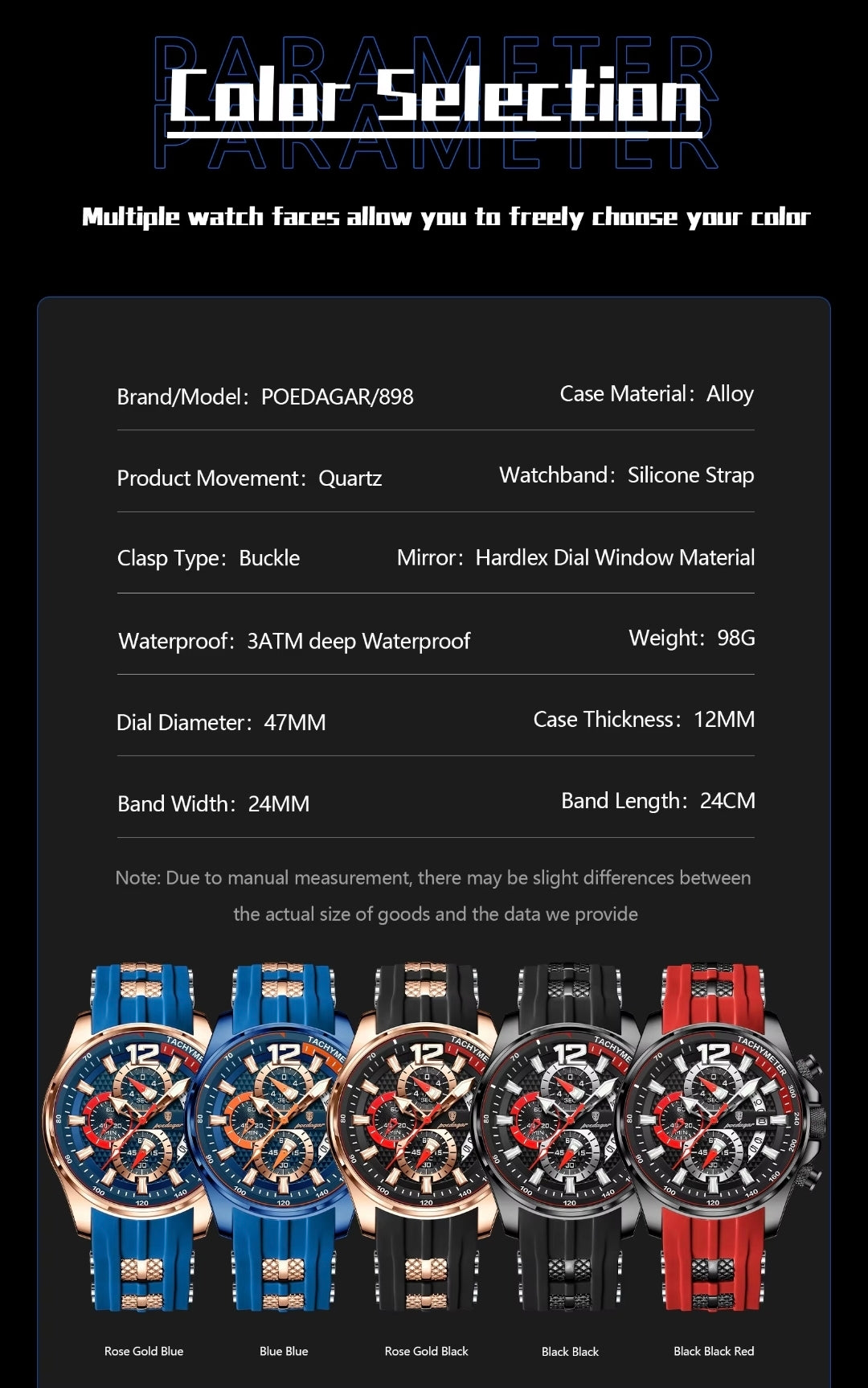 Poedagar Chrono 898