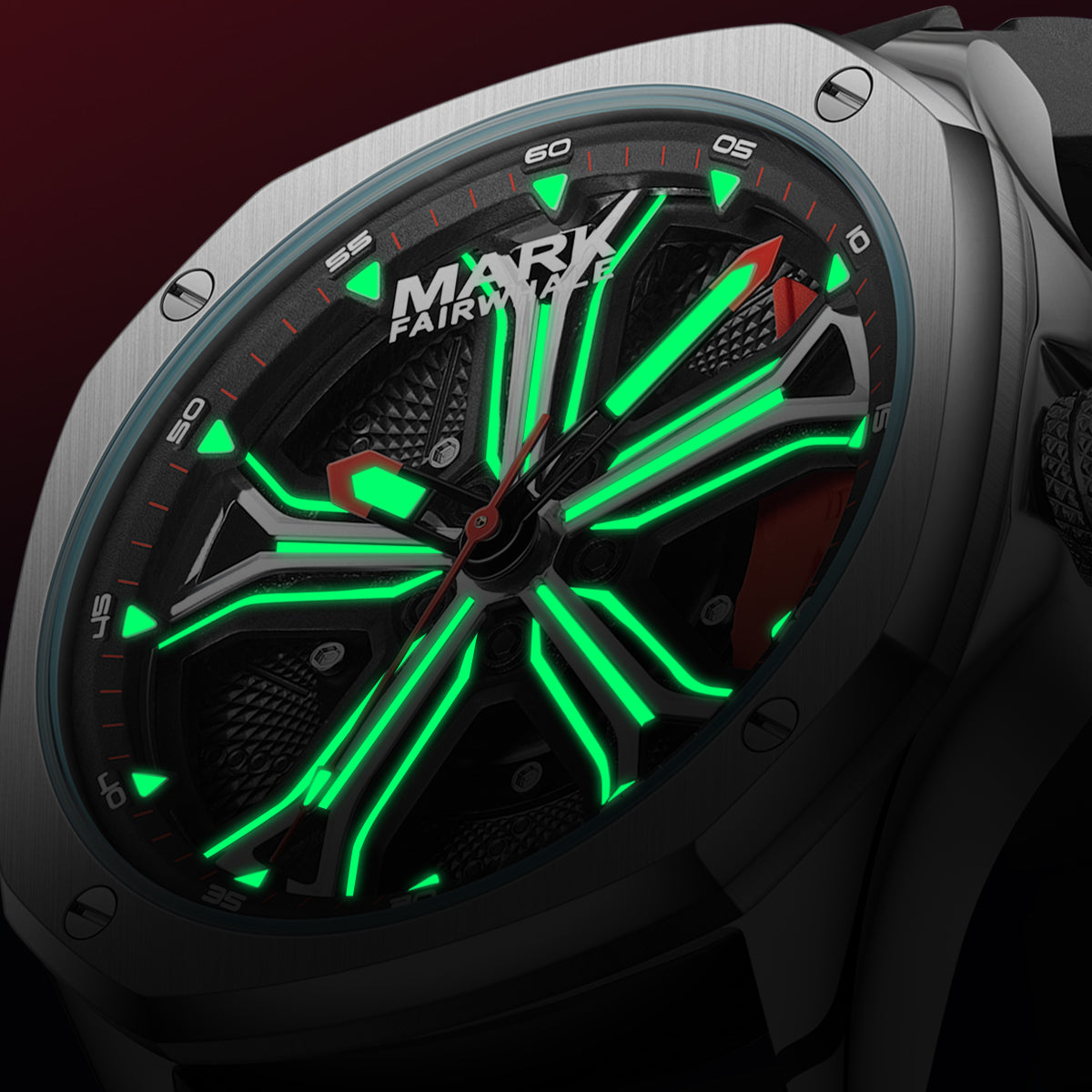 FairWhale Leather Chrono 5060