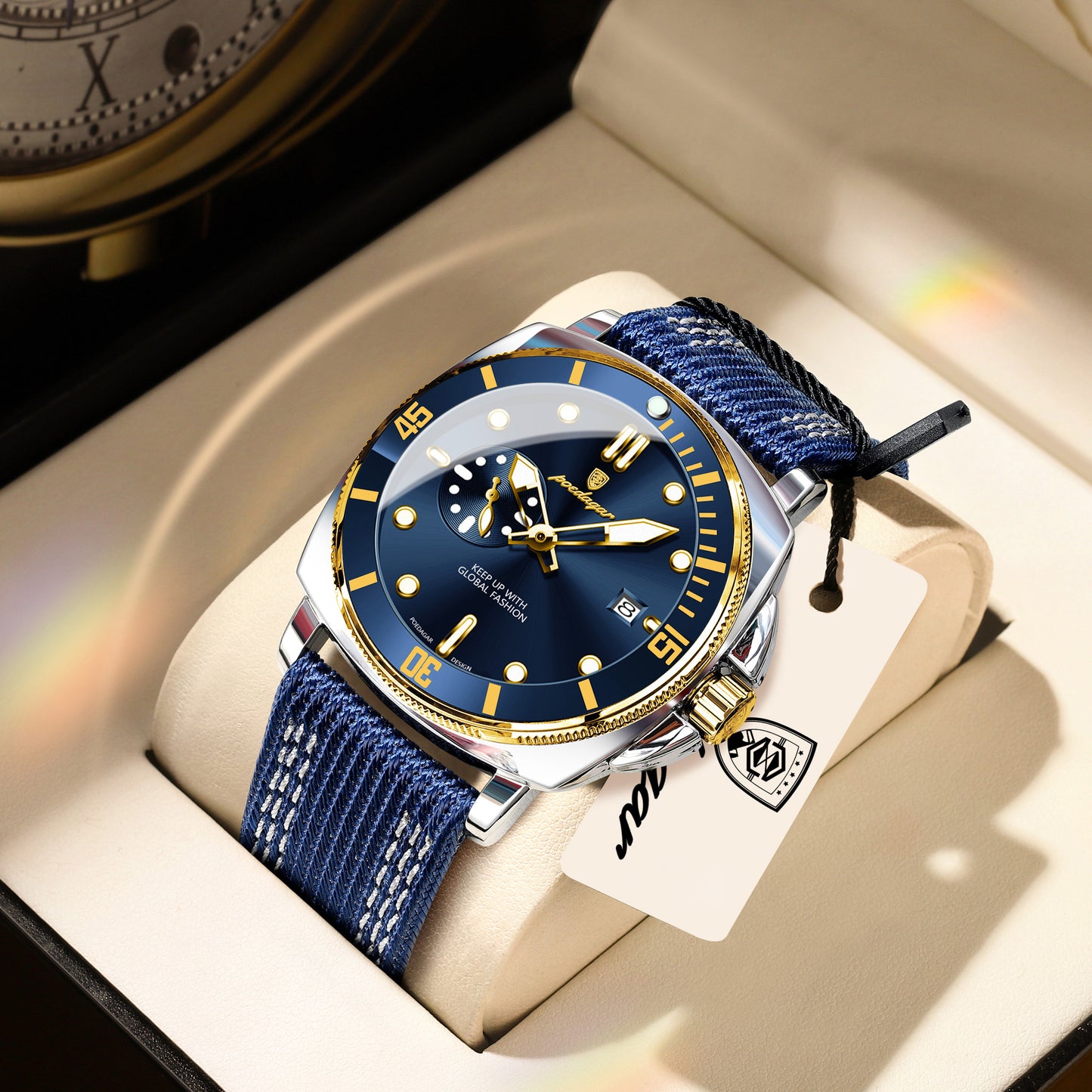 Poedagar Chrono Leather 873