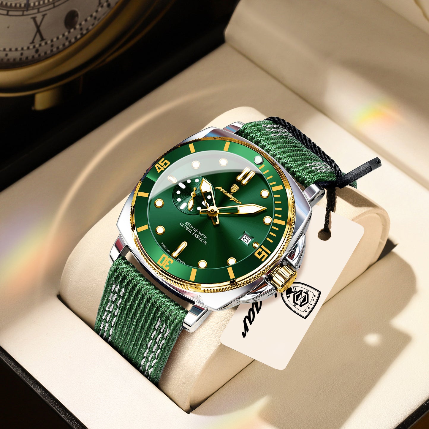 Poedagar Chrono Leather 873