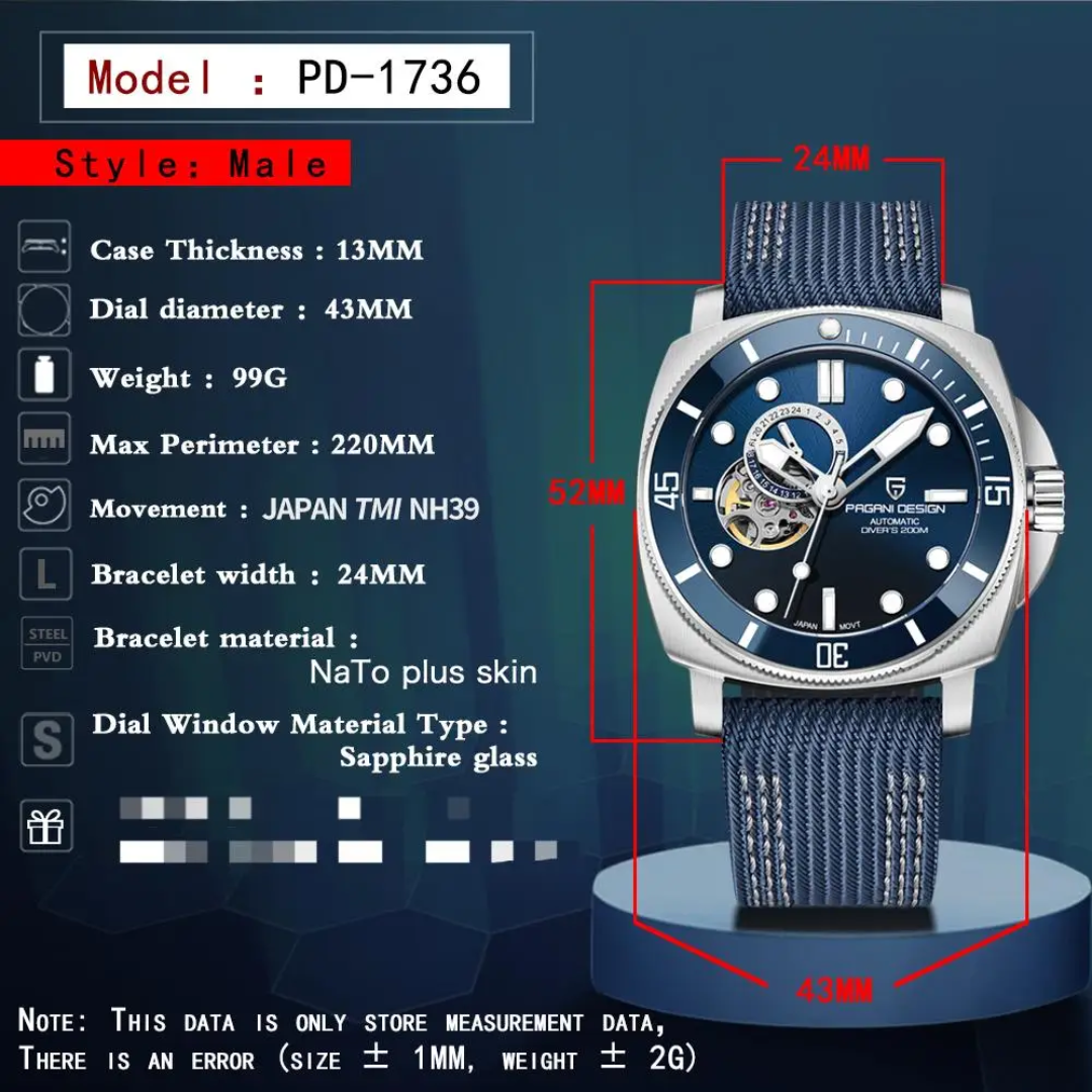 Pagani Design Automatic Fabric 1736