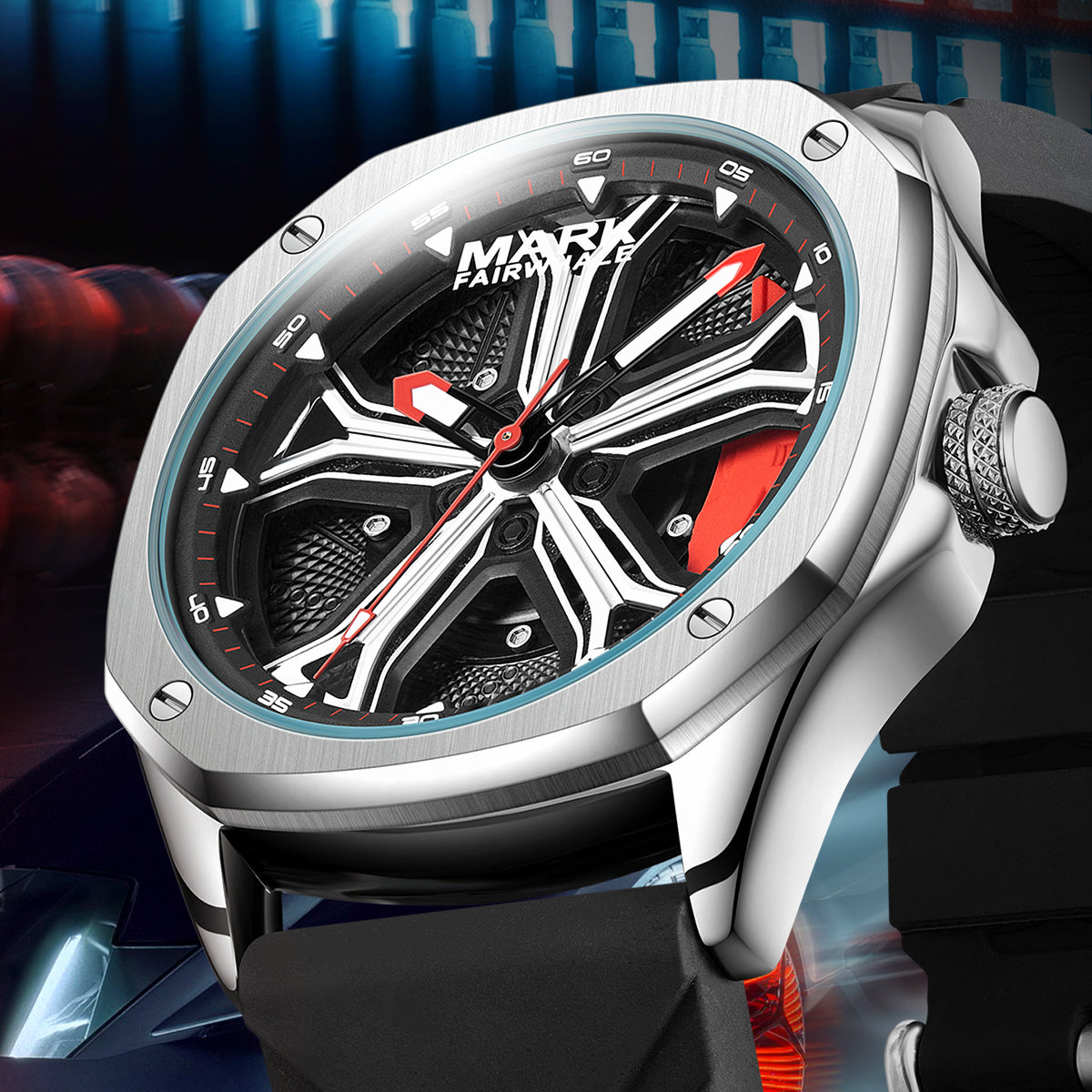 FairWhale Leather Chrono 5060