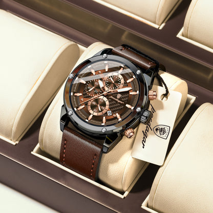 Poedagar Chrono 860 Leather