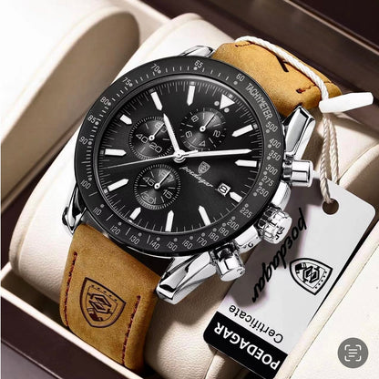 Poedagar Chrono 988 Leather