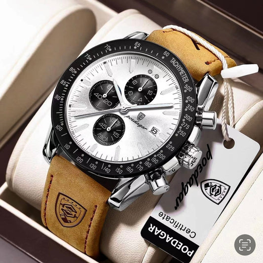 Poedagar Chrono 988 Leather