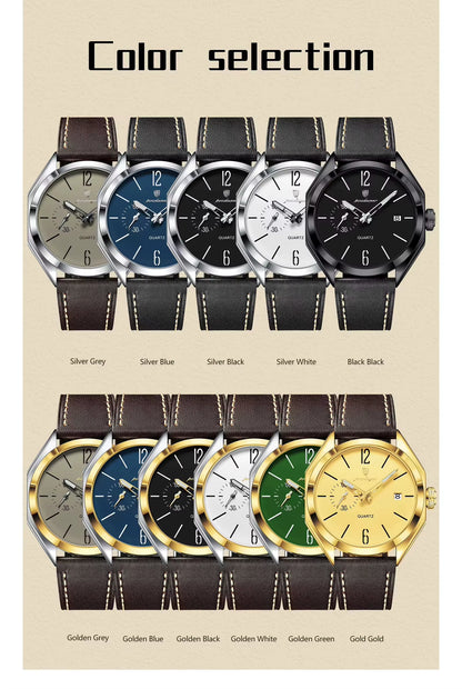Poedagar Chrono 689 Leather