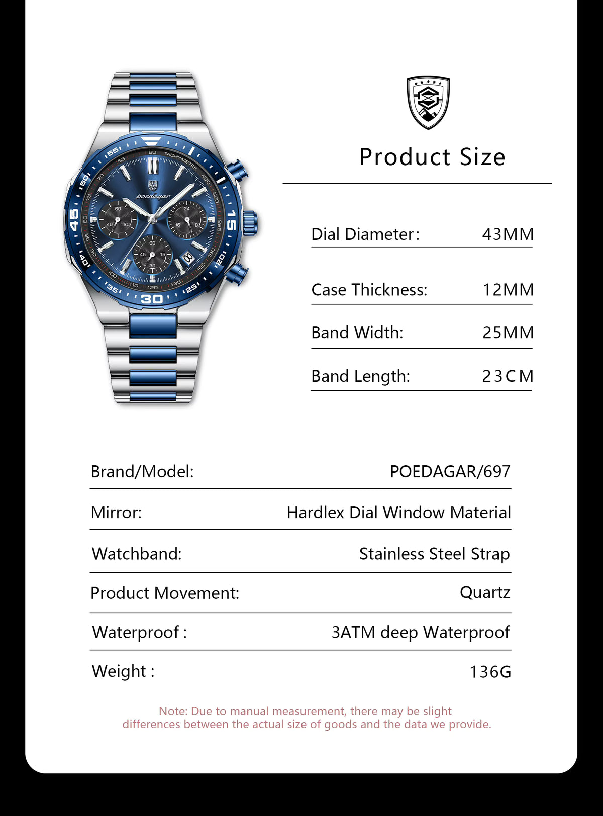 poedagar Chrono 697