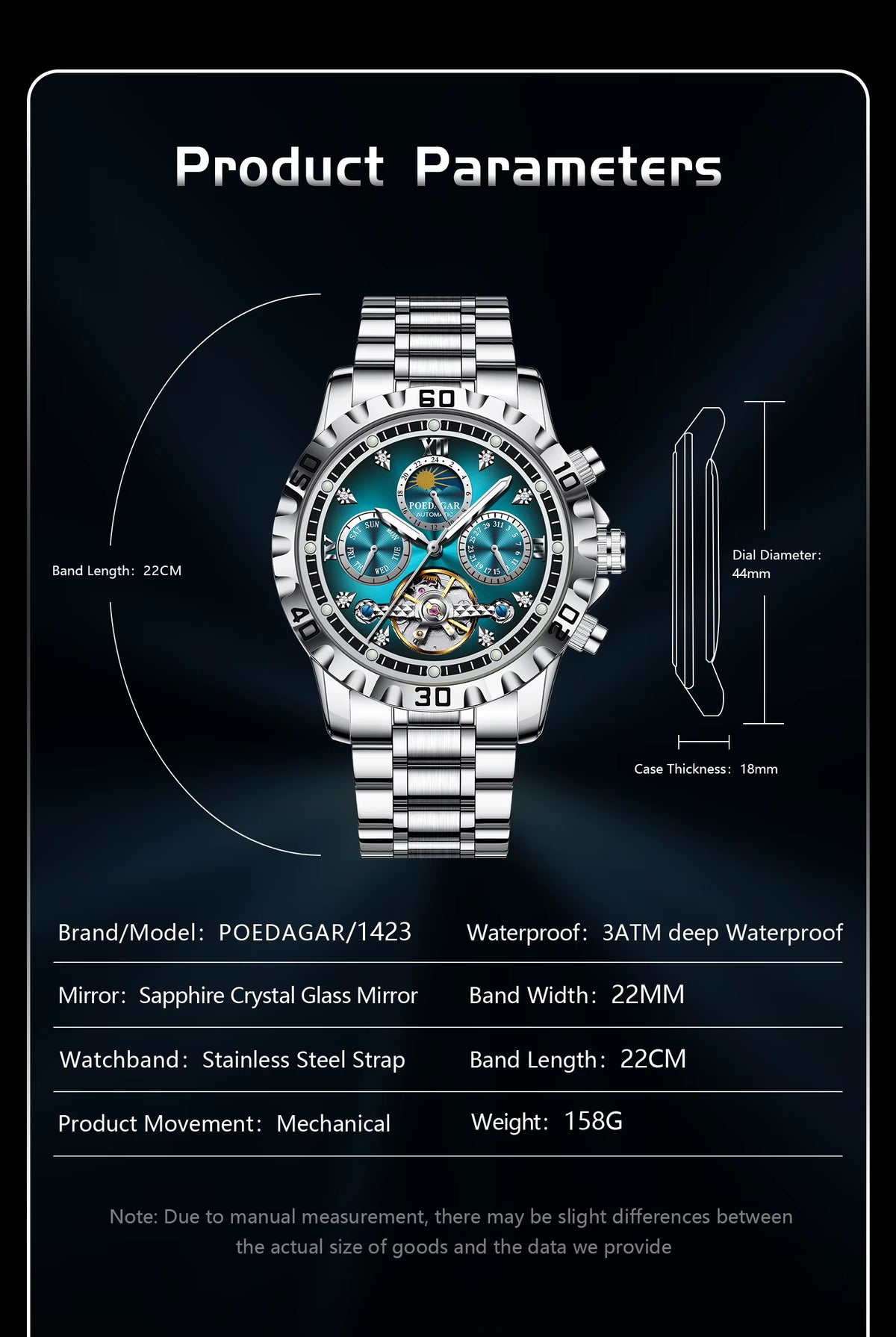 Poedagar Automatic 1423