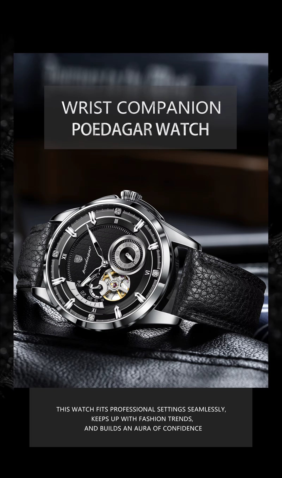 Poedagar Automatic 1427 Leather