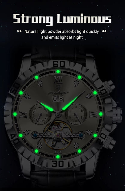Poedagar Automatic 1418 Leather