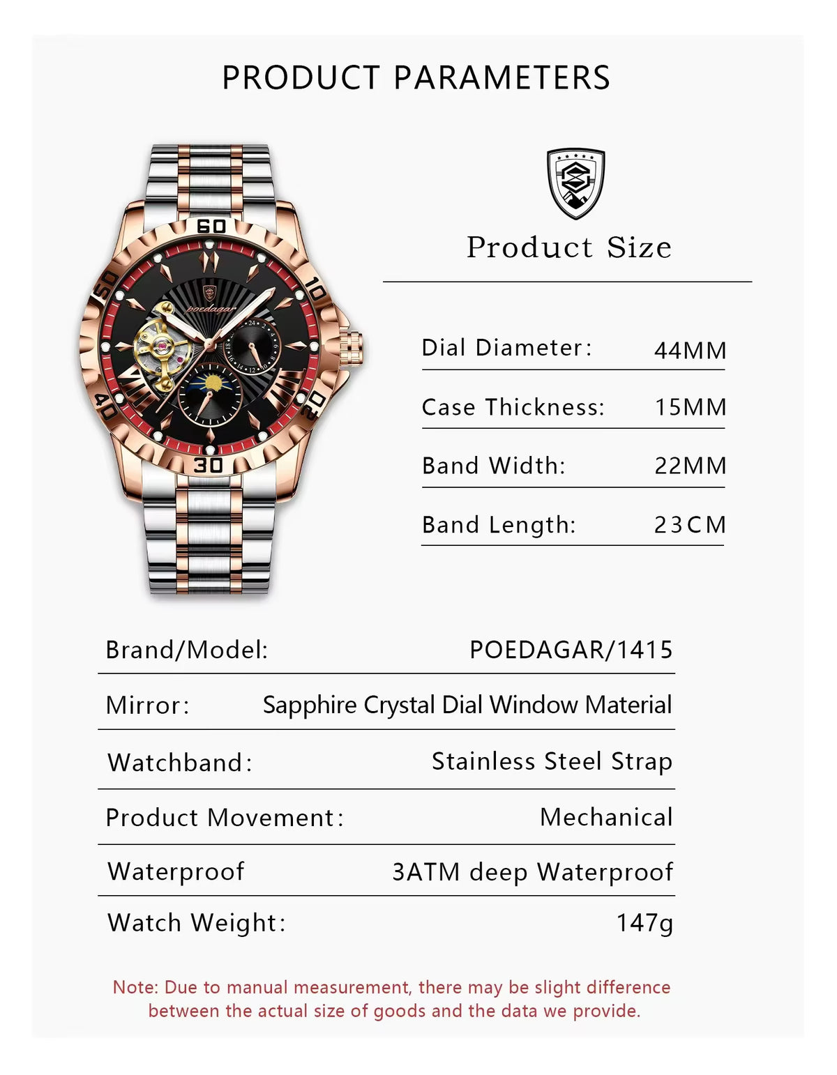 Poedagar Automatic 1415
