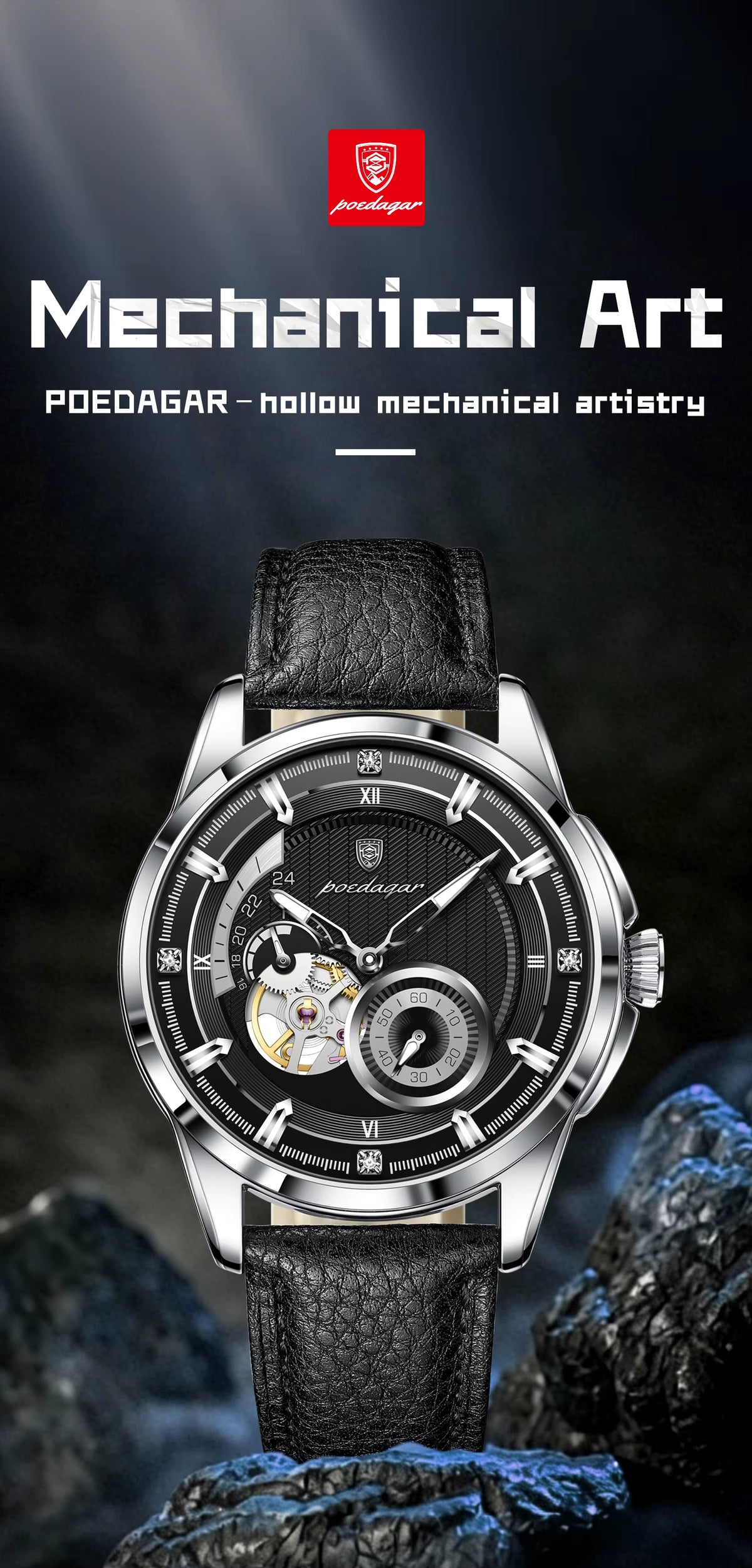 Poedagar Automatic 1427 Leather