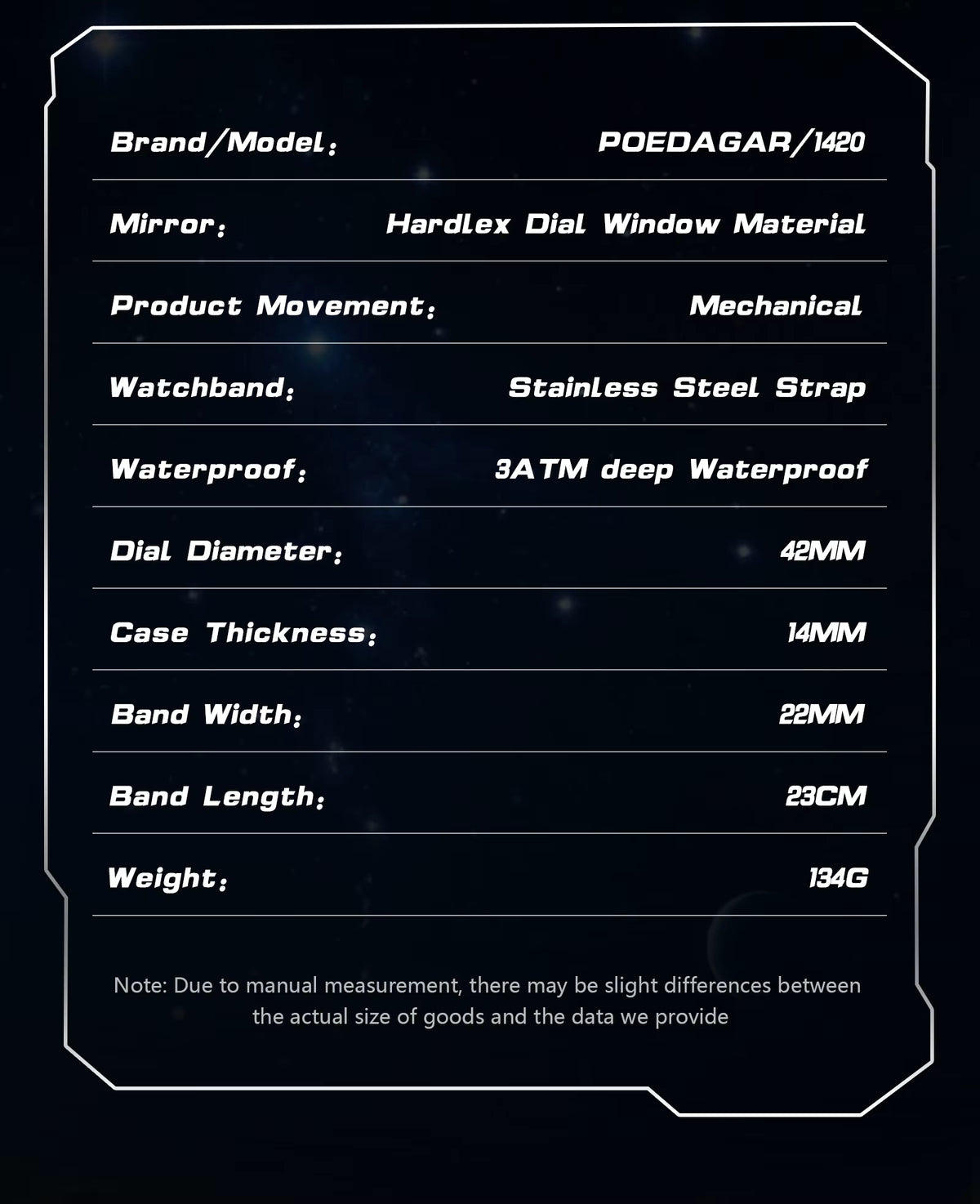Poedagar Automatic 1420