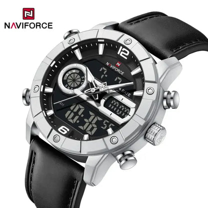 Naviforce Men Leather Double 9263