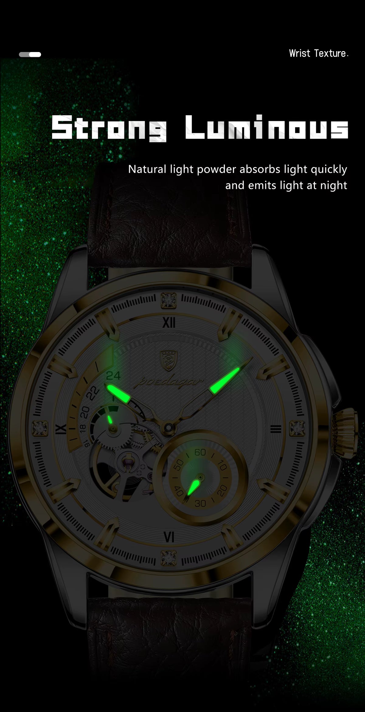 Poedagar Automatic 1427 Leather