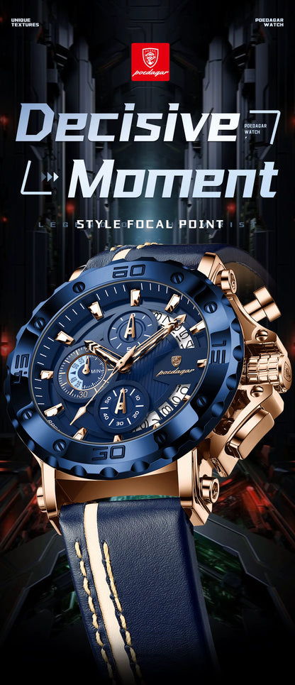 Poedagar Chrono 892 Leather