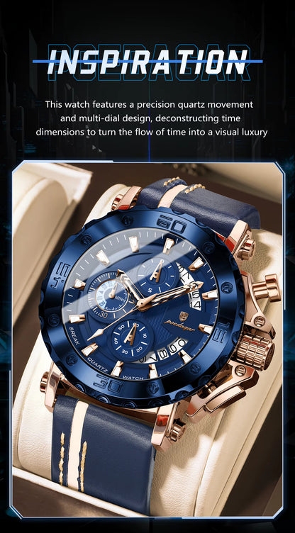 Poedagar Chrono 892 Leather