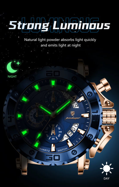 Poedagar Chrono 892 Leather