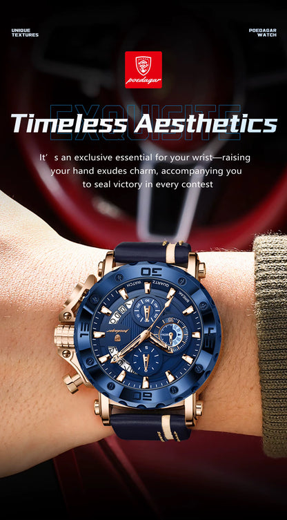 Poedagar Chrono 892 Leather