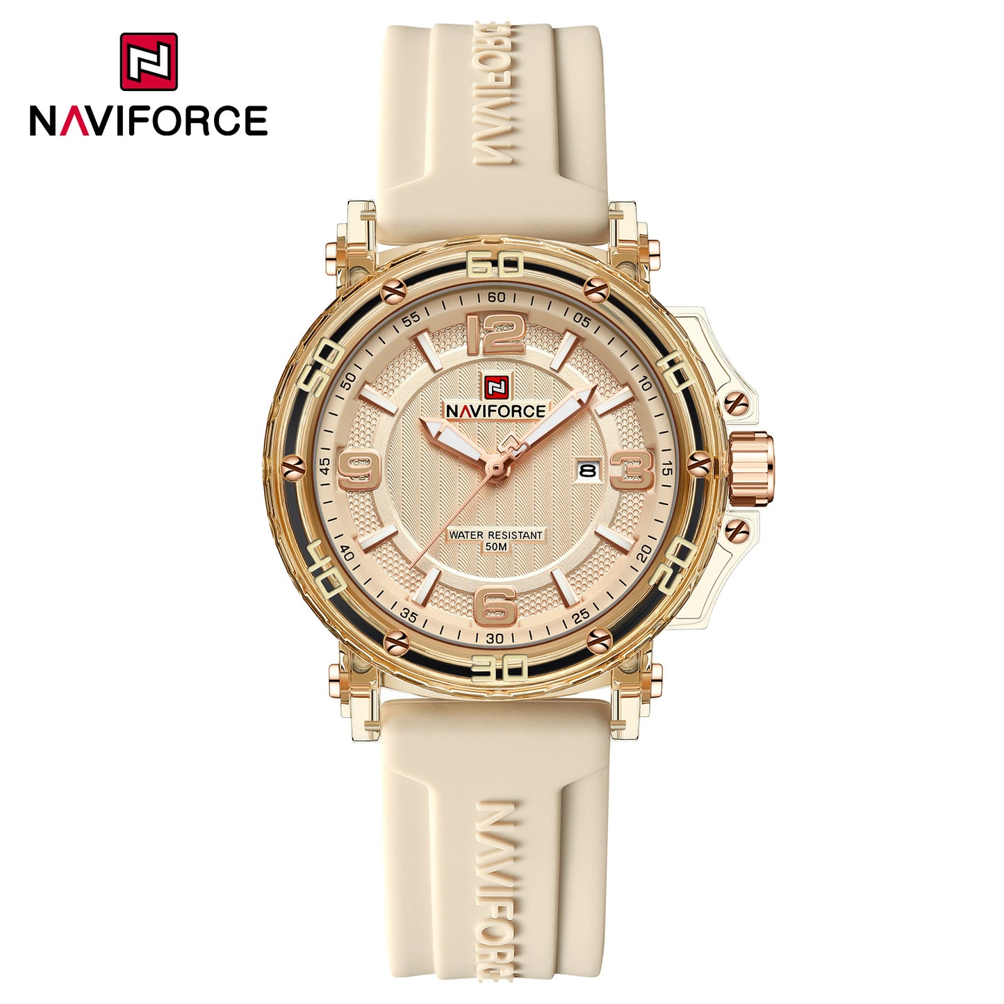 Naviforce Woman Silicone 7125