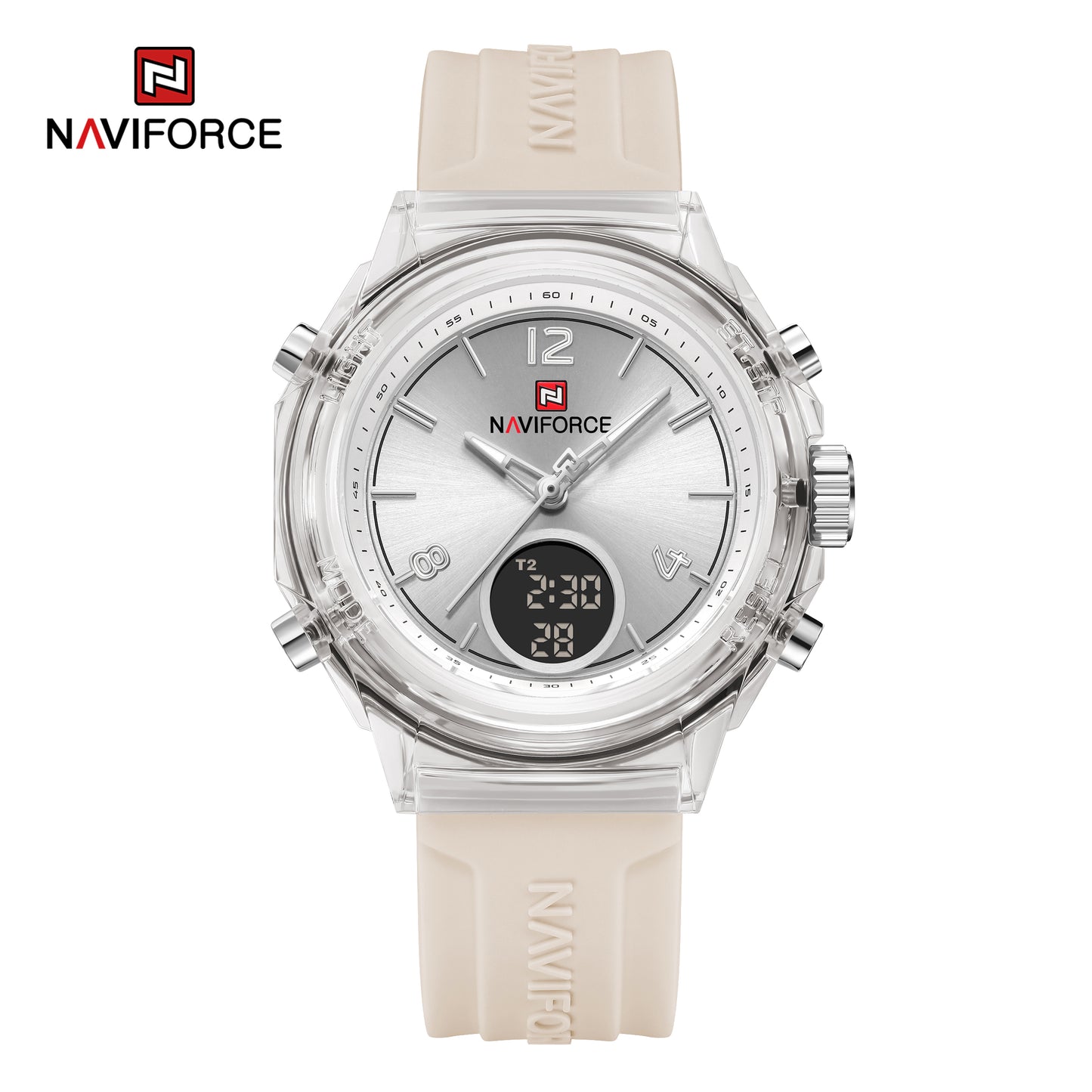 Naviforce Woman Double Silicone 7109