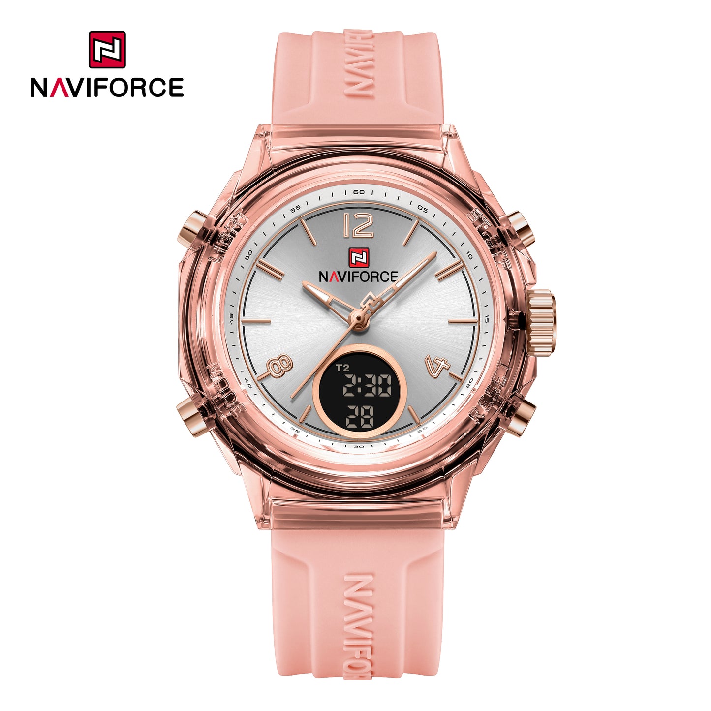 Naviforce Woman Double Silicone 7109