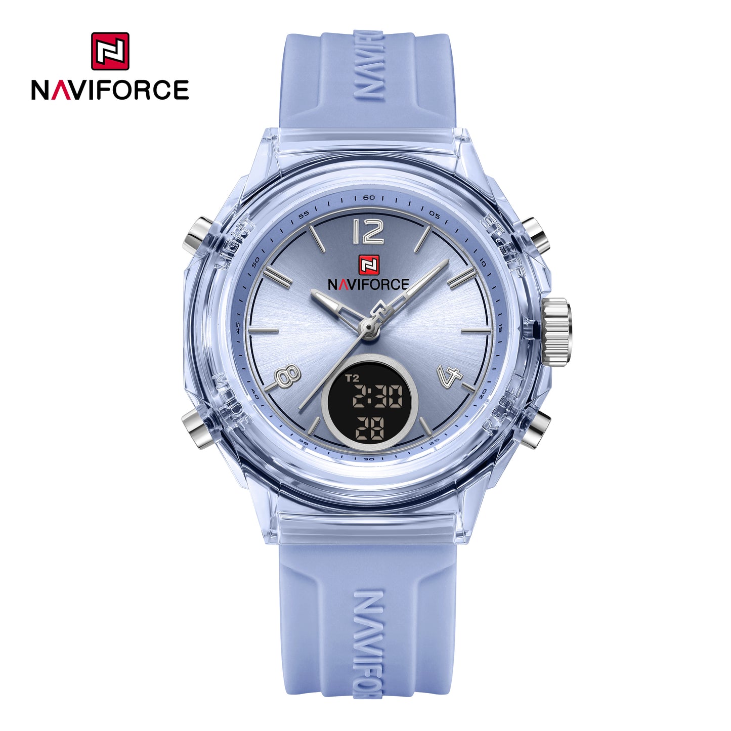 Naviforce Woman Double Silicone 7109