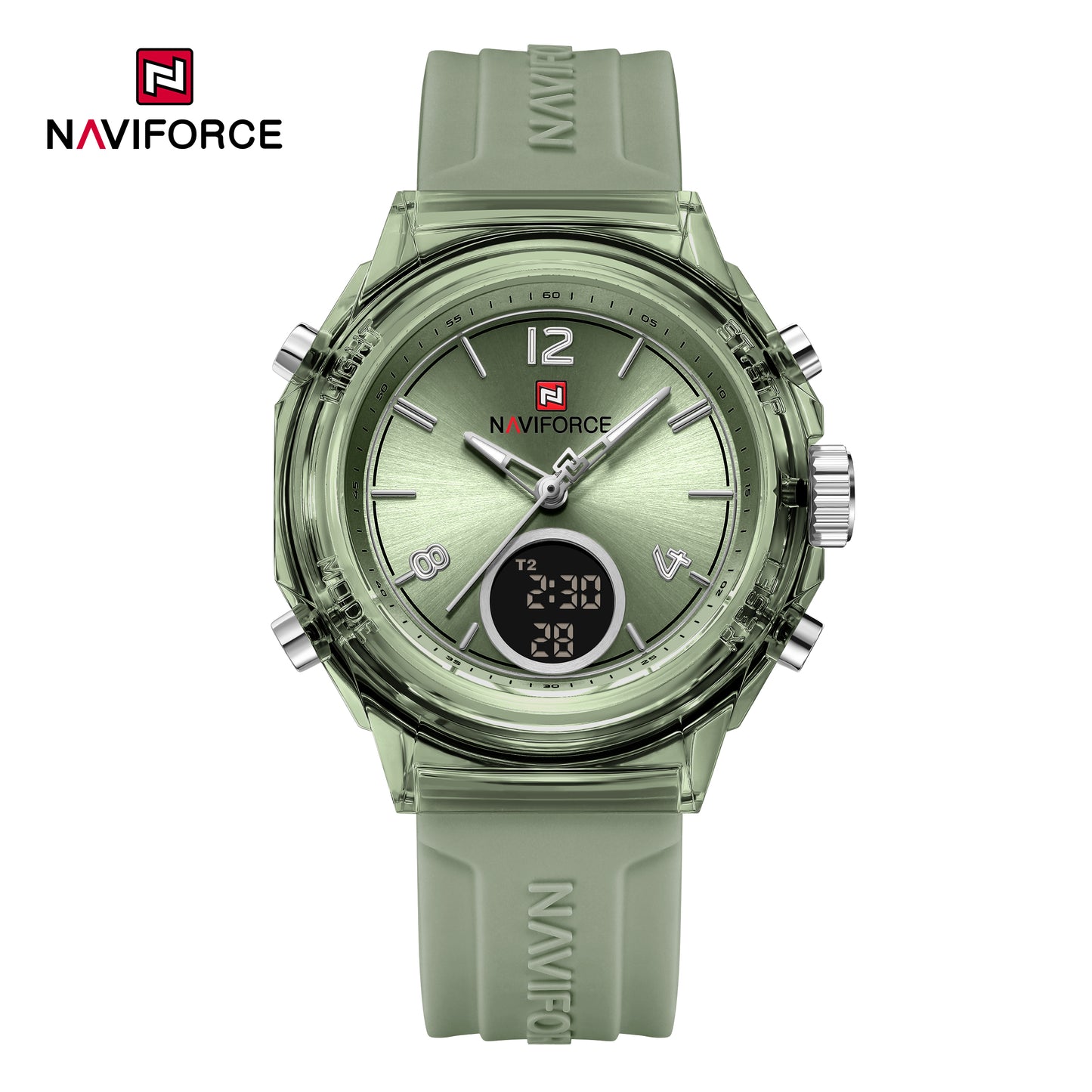 Naviforce Woman Double Silicone 7109