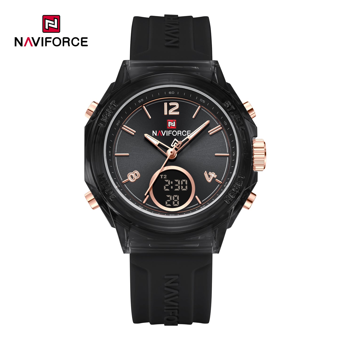 Naviforce Woman Double Silicone 7109