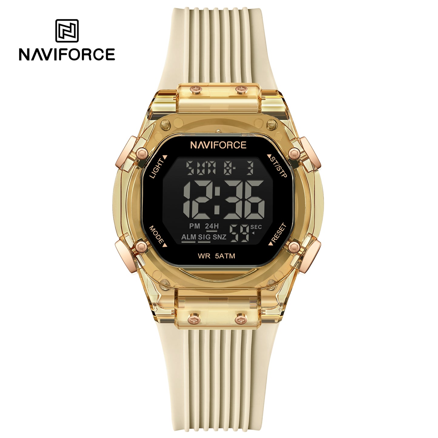 Naviforce Woman Silicone 6114
