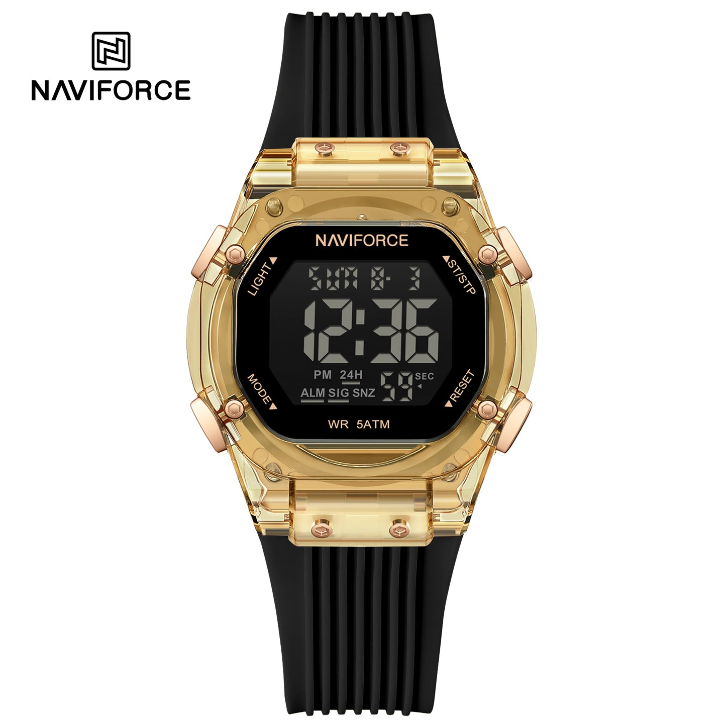 Naviforce Woman Silicone 6114