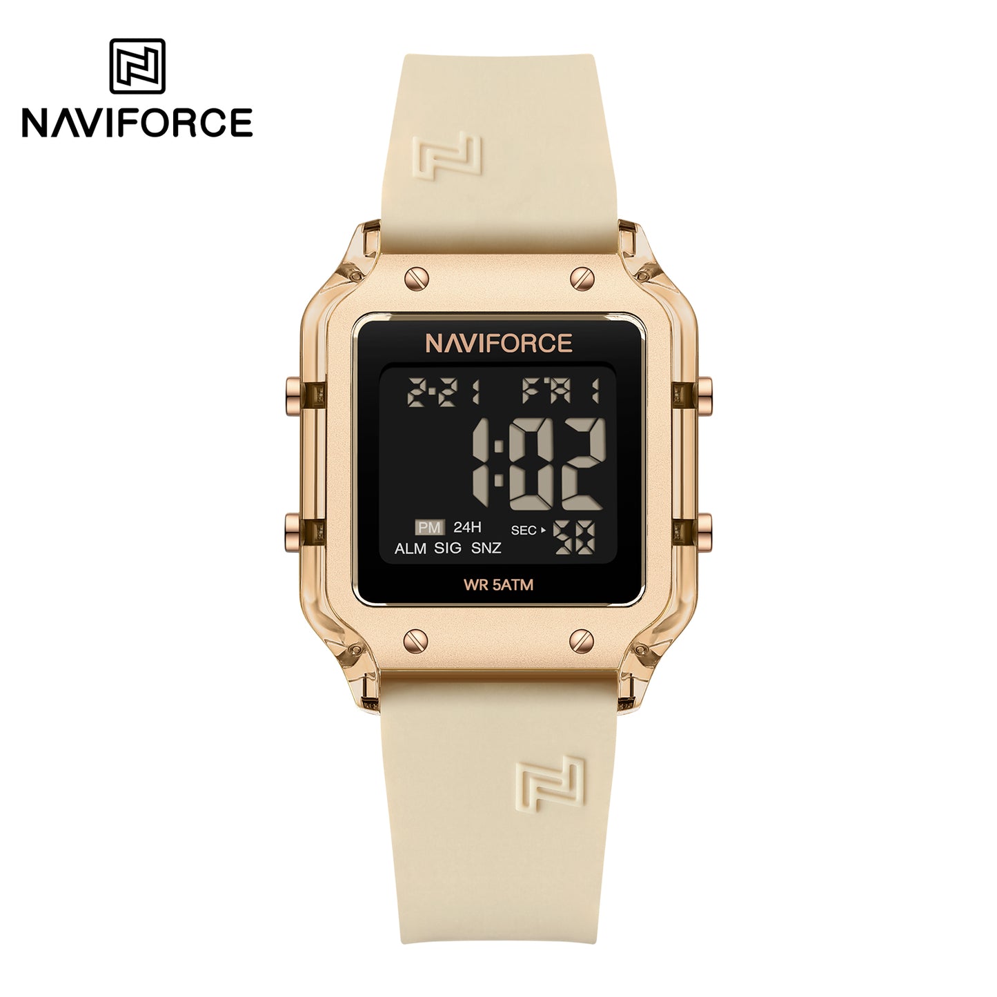Naviforce Woman Silicone 6105