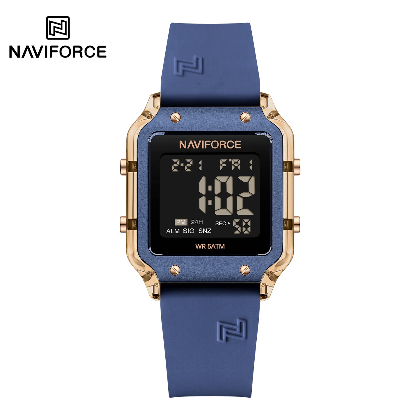 Naviforce Woman Silicone 6105