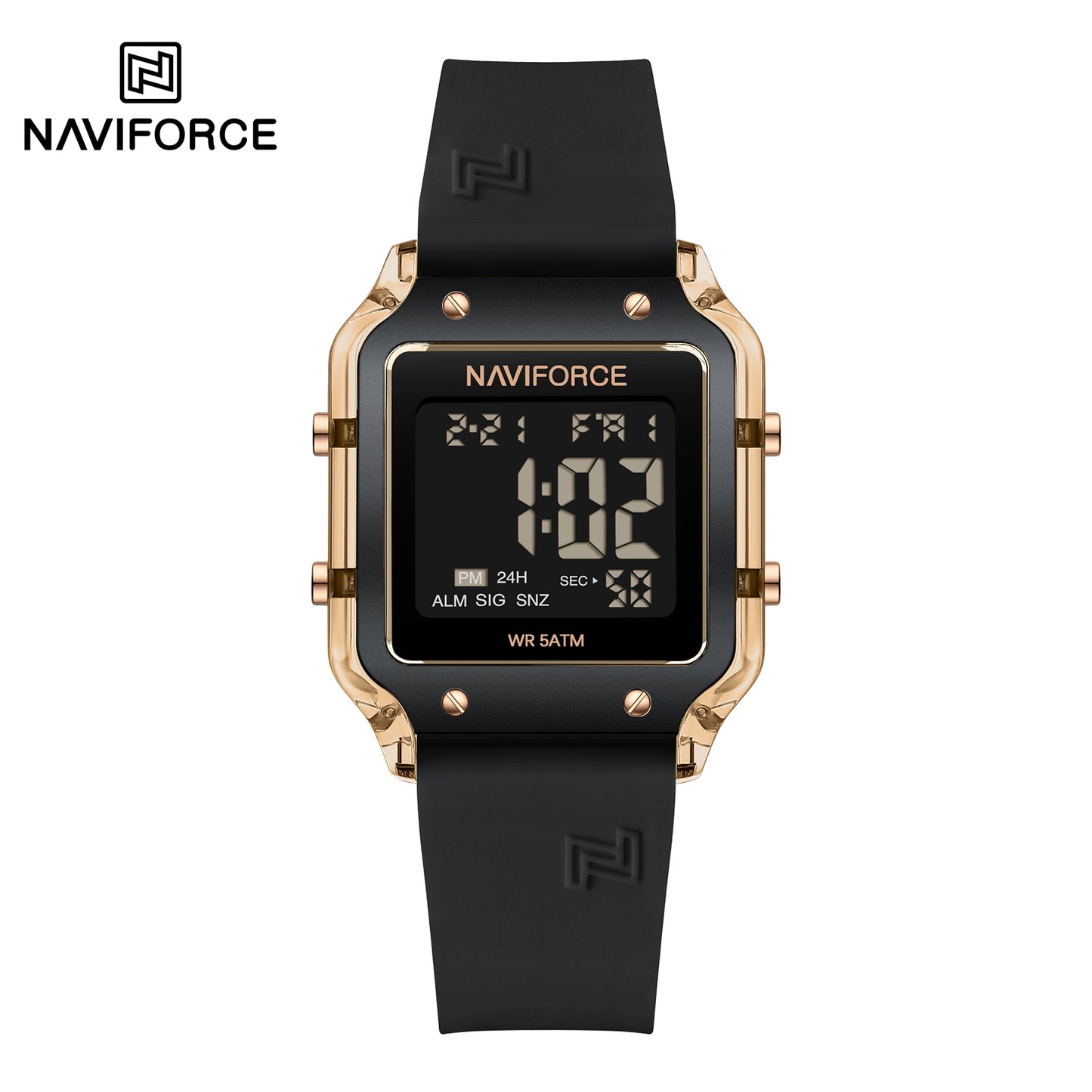 Naviforce Woman Silicone 6105